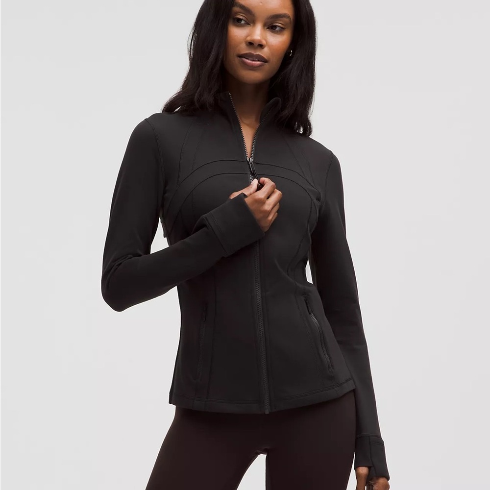 lululemon Black Zip Front Define Jacket Size 4